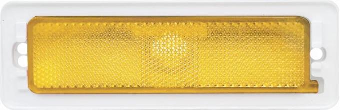 AMD Side Marker Lamp Assemblies, Front, Amber, LH/RH Pair, 70-74 Nova K-911283