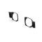 AMD Headlamp Bezels, Black, Pair, 68 Chevy II Nova SS X145-3068-1P