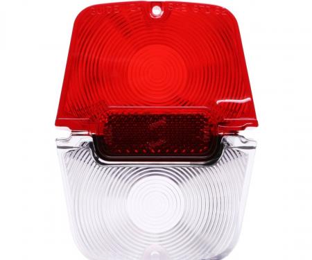 Trim Parts 1962-64 Chevrolet Chevy II Wagon Red Back Up Light Lens Set, Pair A3049