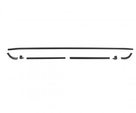 Trim Parts 1966-67 Chevrolet Nova 2 Door Hardtop 7-Piece Rear Window Trim Kit 3034