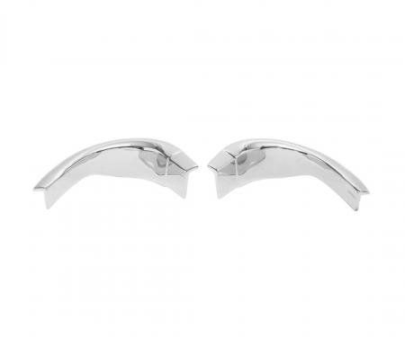 Trim Parts 1966-67 Chevrolet Chevy II & Nova Rear Quarter Window Trim, Pair 3043