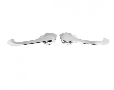 Trim Parts 1968-75 Chevy II & Nova 4-Door Front Outside Door Handle Assembly, Pair 3082