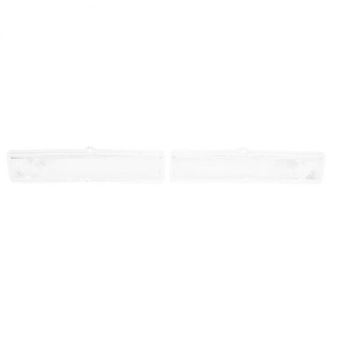 Trim Parts 1962-64 Chevrolet Chevy II/Nova Clear Parking Light Lens, Pair A3043