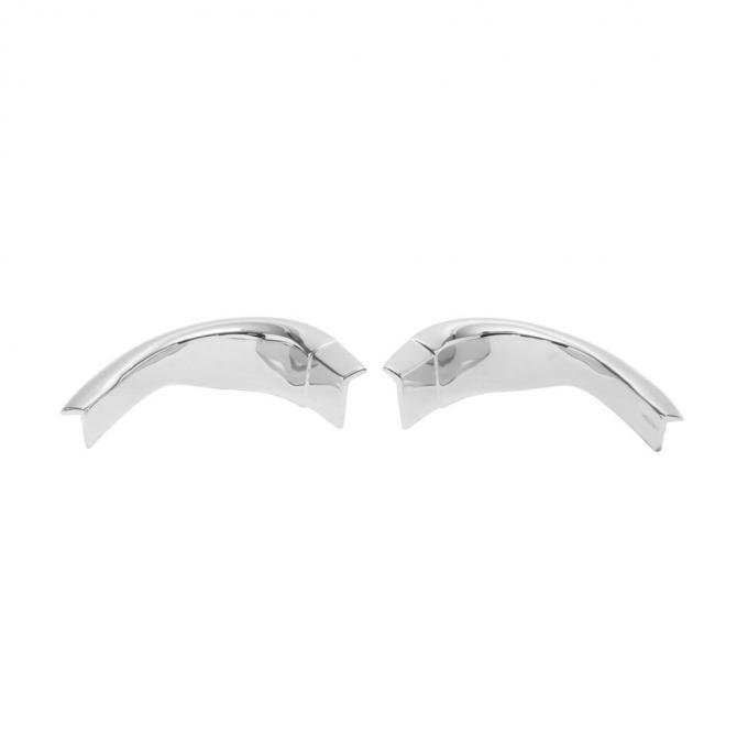 Trim Parts 1966-67 Chevrolet Chevy II & Nova Rear Quarter Window Trim, Pair 3043