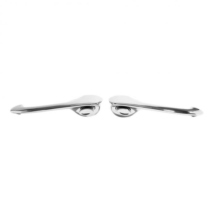 Trim Parts 1966-67 Chevrolet Chevy II & Nova 4-Door Rear Outside Door Handles, Pair 3063