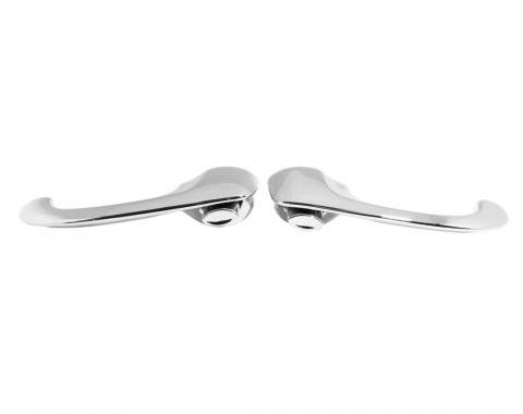 Trim Parts 1962-65 Chevrolet Chevy II & Nova 2/4 Door Front Outside Door Handles, Pair 3013