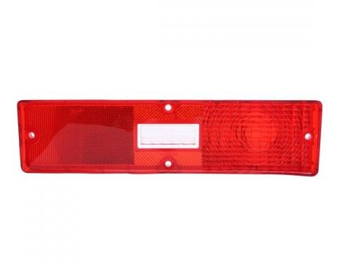 Trim Parts 1970-Early 71 Nova Passenger Side Tail Light W/Small Back Up Light Lens, Each A3057