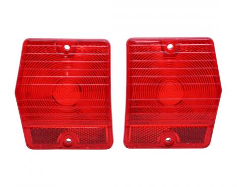 Trim Parts 1965 Chevrolet Chevy II/Wagon Tail Light Lens, Pair A3052