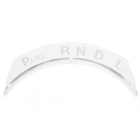 Trim Parts 1959-60 Chevrolet Car/El Camino "Powerglide" Transmission Indicator Face, Each 2068