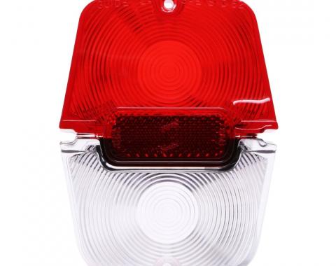 Trim Parts 1962-64 Chevrolet Chevy II Wagon Red Back Up Light Lens Set, Pair A3049