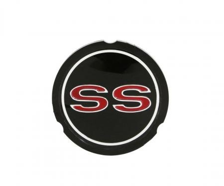 Trim Parts 1965-66 Chevrolet Impala Wheel Cover Spinner "SS" Emblem, Each 2480