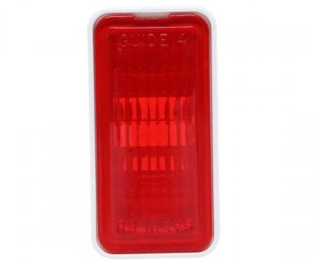 Trim Parts 1968-69 GM Full Size Car/El Camino Red Rear Marker Light Assembly, Each A3072