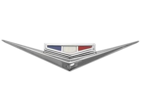 AMD Fender Emblems, 283 V, Pair, 64 Chevy II Nova T-2161