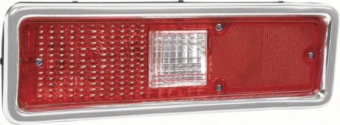 AMD Tail Lamp Assembly, LH (late 71 with Large Backup Lens), 71-72 Nova K-A26026