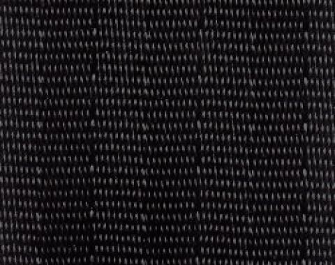 Seatbelt Solutions Universal Lap Belt 48" with Plastic Push Button 1201481000-BP | Black