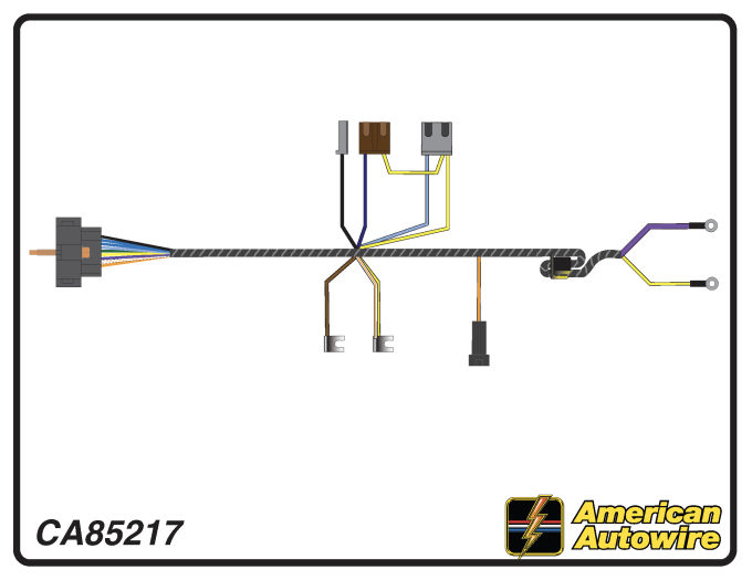 American Autowire 1968 Chevrolet Engine Harness CA85217