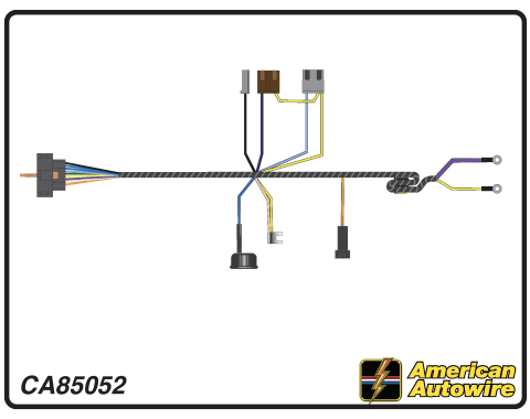 American Autowire 1968 Chevrolet Engine Harness CA85052