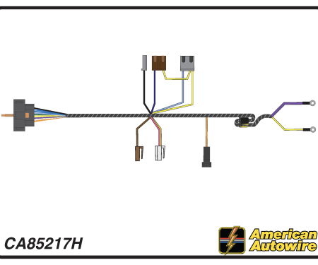 American Autowire 1968 Chevrolet Engine Harness - Hei CA85217H