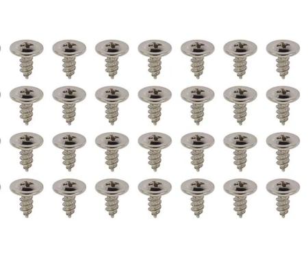 Redline Restomotive® 36 Piece Wheel Well Molding Screw Set