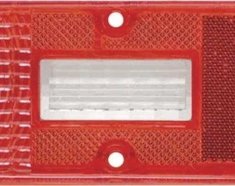 AMD Tail Lamp Lens, LH (early 71 with small Backup Lens), 70-71 Nova K-N5503