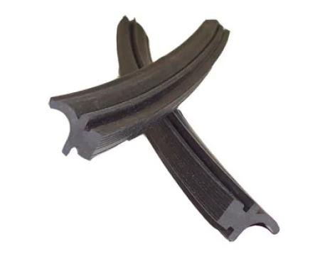 AMD Quarter Window Vertical Seals, LH/RH Pair, 62-65 Chevy II Nova J-4032