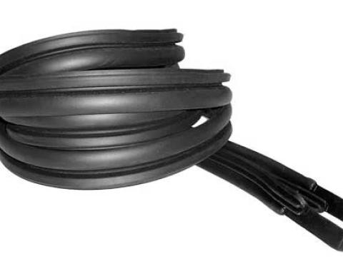 AMD Roof Rail Weatherstrips, Pair, 66-67 Chevy II Nova Coupe J-4005