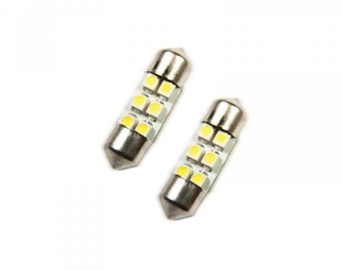 Oracle Lighting 31mm 6 LED SMD Festoon Bulbs, Cool White, Pair 5201-001