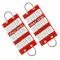 Oracle Lighting 44mm 6 LED 3 Chip, Loop Festoon Bulbs, Red, Pair 5209-003