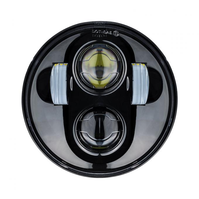 Oracle Lighting 5.75 in. 40W Replacement LED Headlight, Black Bezel, 6000K 6914-504