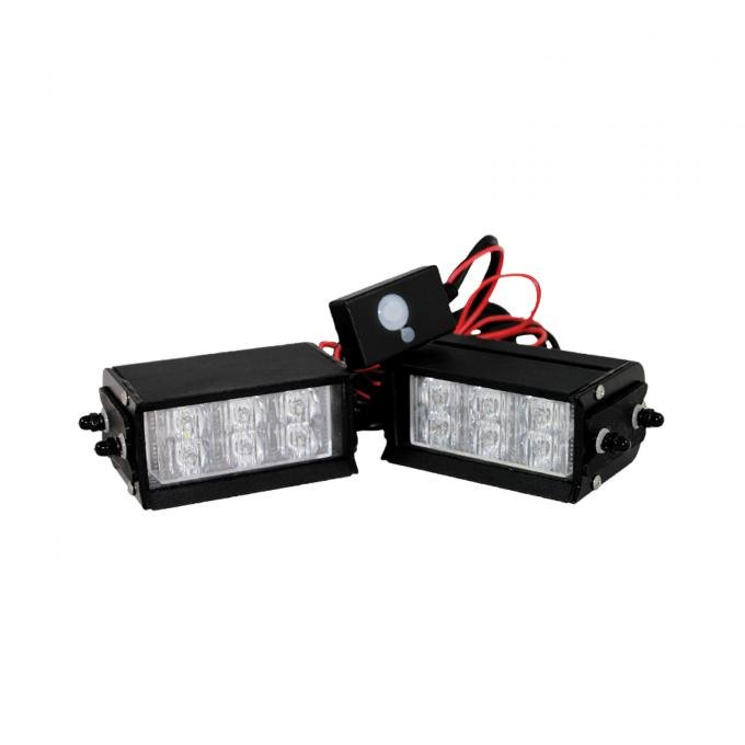 Oracle Lighting Dual 6 in. LED Interceptor Strobe, Red 3501-003