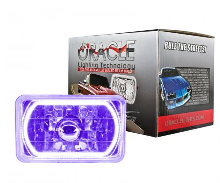 Oracle Lighting Pre-Installed Lights 4x6 in. Sealed Beam, UV/Purple 6909-007