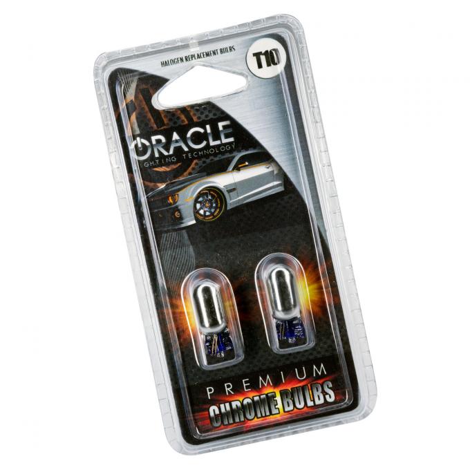 Oracle Lighting T10 Chrome Bulbs, White, Pair 5501-001