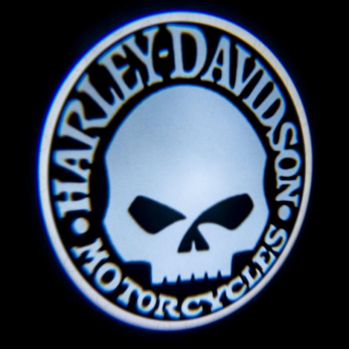 Oracle Lighting Door LED Projectors, Harley Davidson Skull 3211-504
