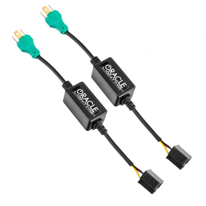 Oracle Lighting LED CANBUS Flicker-Free Adapters, H4, Pair 2071-504