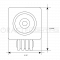 Oracle Lighting Marine LED 2 10W LINKable Square Spot Light, White 2806-001