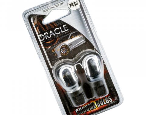 Oracle Lighting 7440 Chrome Bulbs, White, Pair 5514-001