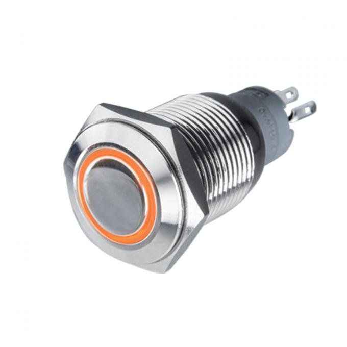 Oracle Lighting Pre-Wired Momentary Flush Mount LED Switch, Amber 2039-005