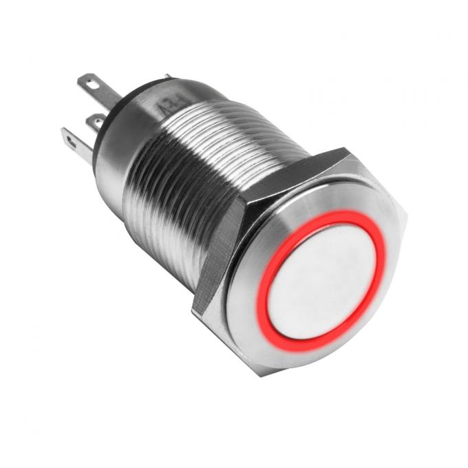 Oracle Lighting Momentary Flush Mount LED Switch, Red 1806-003