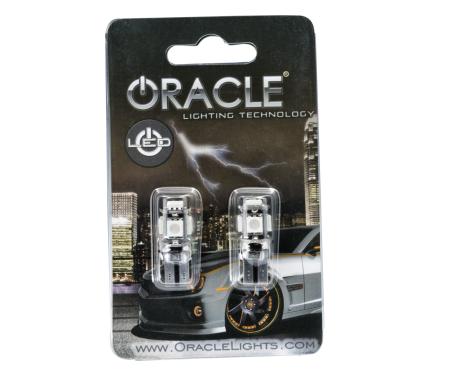Oracle Lighting T10 5 LED 3 Chip SMD Bulbs, Purple, Pair 4801-007