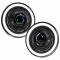 Oracle Lighting ORACLE OculusTM 7" Switchback Bi-LED Projector Headlights for Jeep Wrangler JK 5876-023