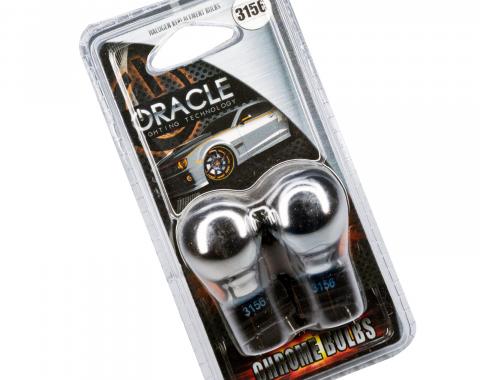 Oracle Lighting 3156 Chrome Bulbs, Pair, Amber 5510-005