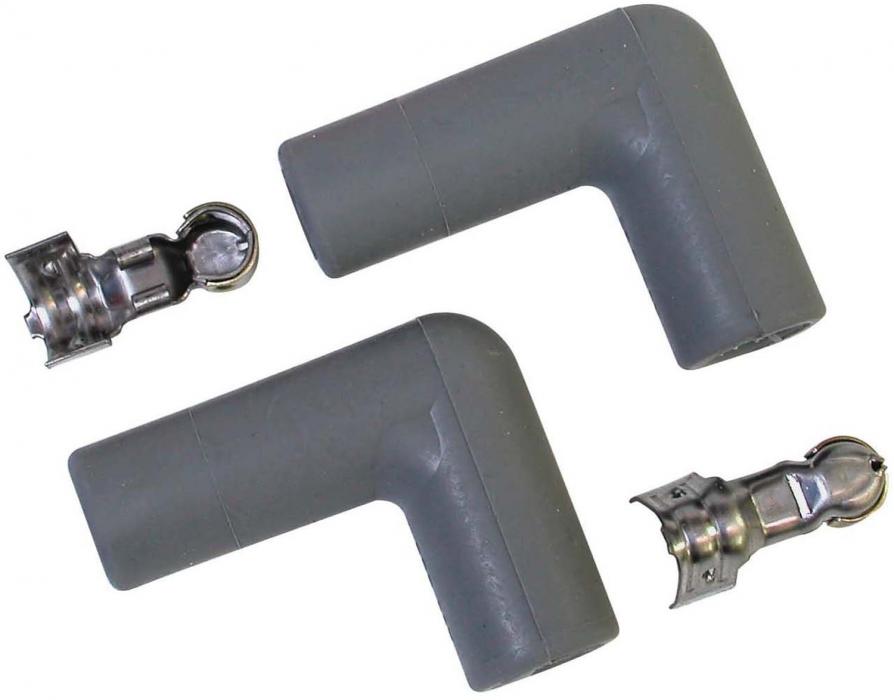 MSD Spark Plug Boot, 90°, Non Logo, 2/Card 3323 Classic Nova