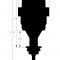 MSD Black Chrysler 426, 440 Ready-to-Run Distributor 83873