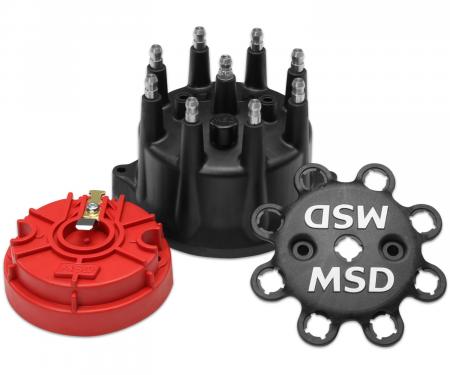 MSD Black Small Diameter Cap and Rotor Kit 84317