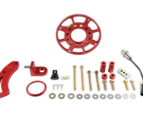 MSD Crank Trigger Wheel Kit, Flying Magnet, Hall Effect, SBF, Windsor 86401