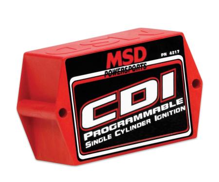 MSD Universal 1-Cylinder, Battery Powered, Programmable Ignition 4217