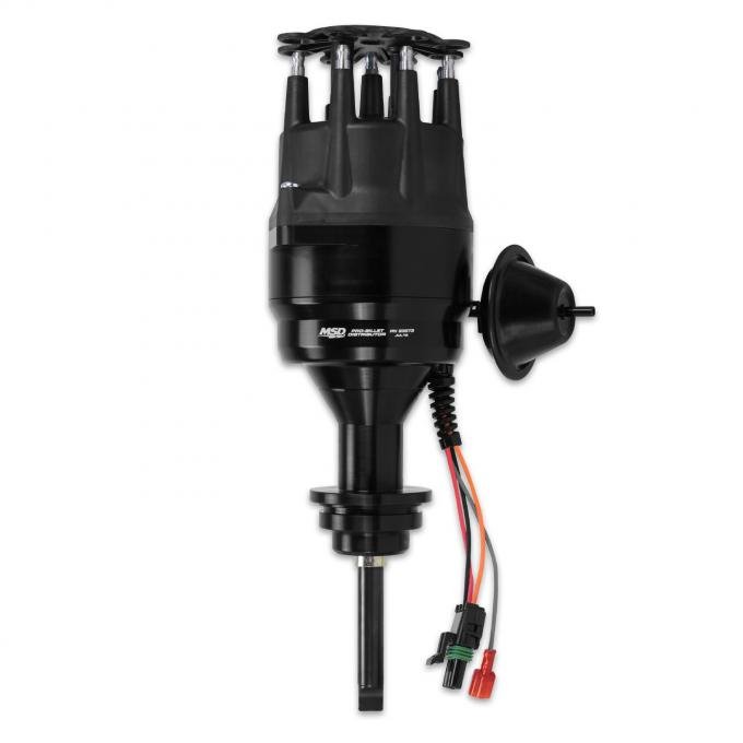 MSD Black Chrysler 426, 440 Ready-to-Run Distributor 83873
