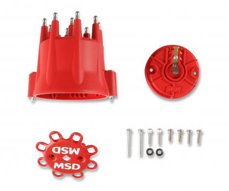 MSD Red Cap/Rotor Kit 84335