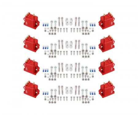 MSD Ignition Coil, High Output, 8-Pack, Red 82808