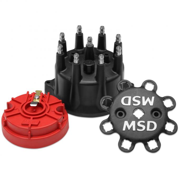MSD Black Small Diameter Cap and Rotor Kit 84317